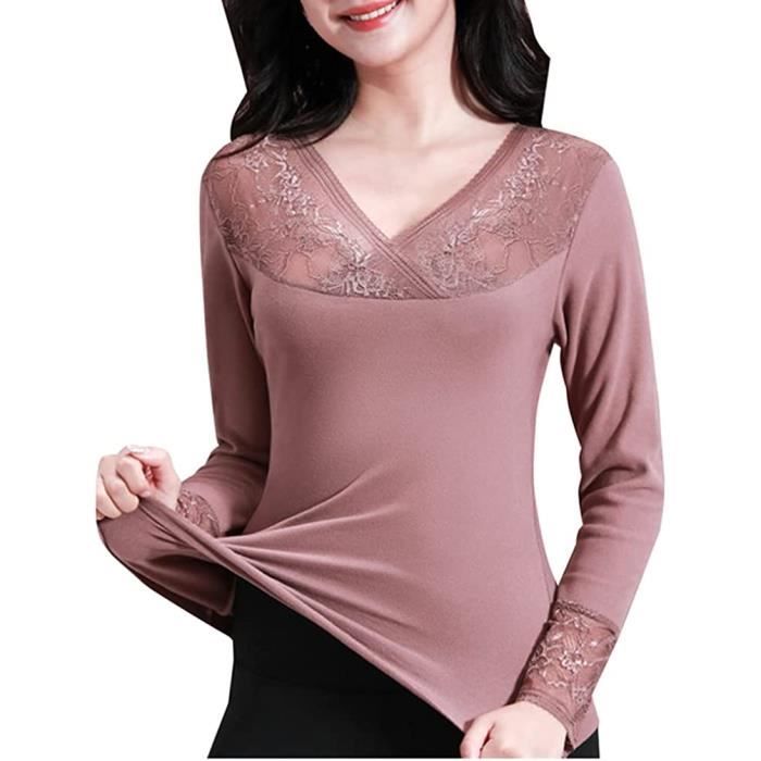 COMBINAISON THERMIQUE Femme sous v tement Thermique Uni Manches
