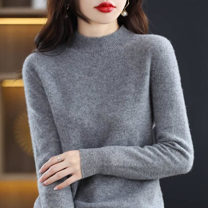 100 laine tricot pulls femmes chandails hiver automne manches longues pulls laine femme