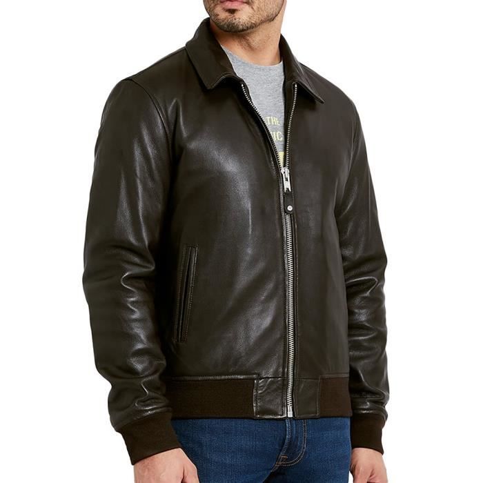 Blouson cuir homme schott solde clearance
