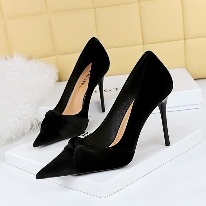 Escarpin noir femme pas cher hot sale