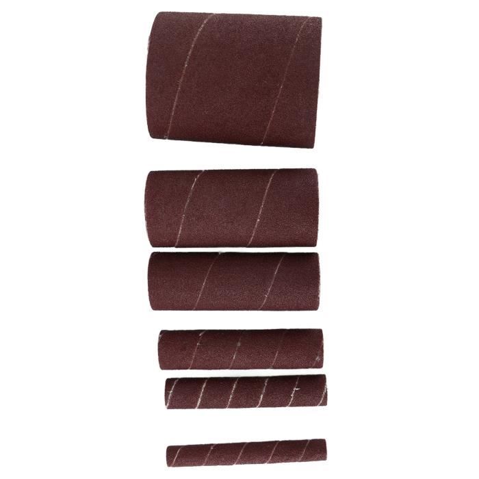 Kit 222 Accessoires De Ponçage XIATIAN – 216 Manchons Abrasifs + 6 Mandrins Pour Dremel
