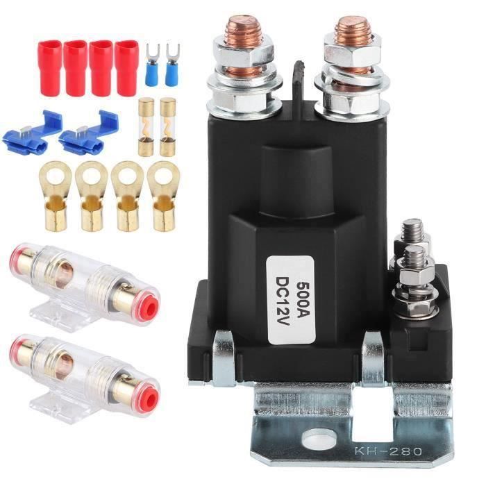 Isolateur Batterie Heart Horse 12V 140A - Relais VSR Avec Voltmètre - Pour Camping-car, Van, Bateau