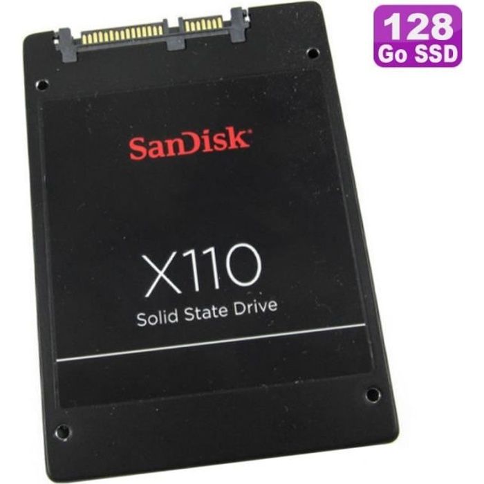 SSD 128Go 2.5 SanDisk X110 SD6SB1M-128G-1006 HP 724415-001 665961