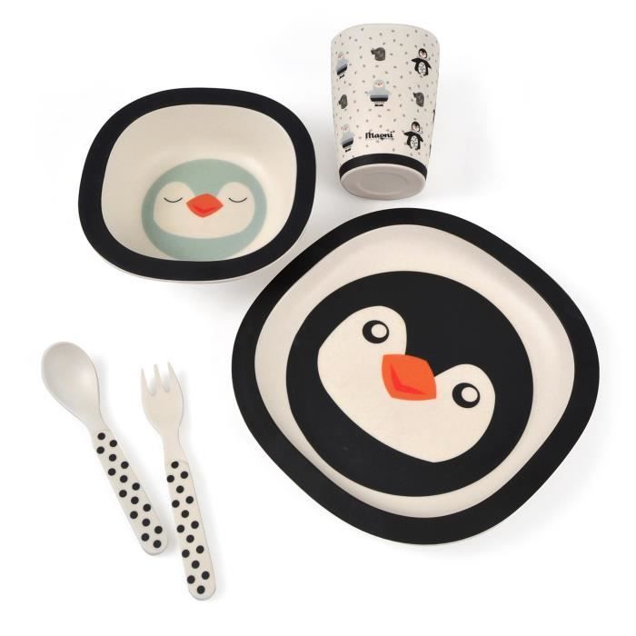 Coffret Repas Bebe En Bambou Pingouin Cdiscount Puericulture Eveil Bebe Coffret Repas Bebe En Bambou Pingouin Cdiscount Puericulture Eveil Bebe