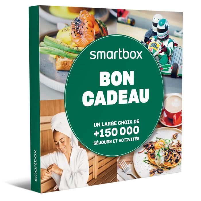 SMARTBOX - Bon Cadeau - 30 euros - Coffret Cadeau | 30 euros en Bon cadeau pour accéder à tout l’univers des expériences Smartbox
