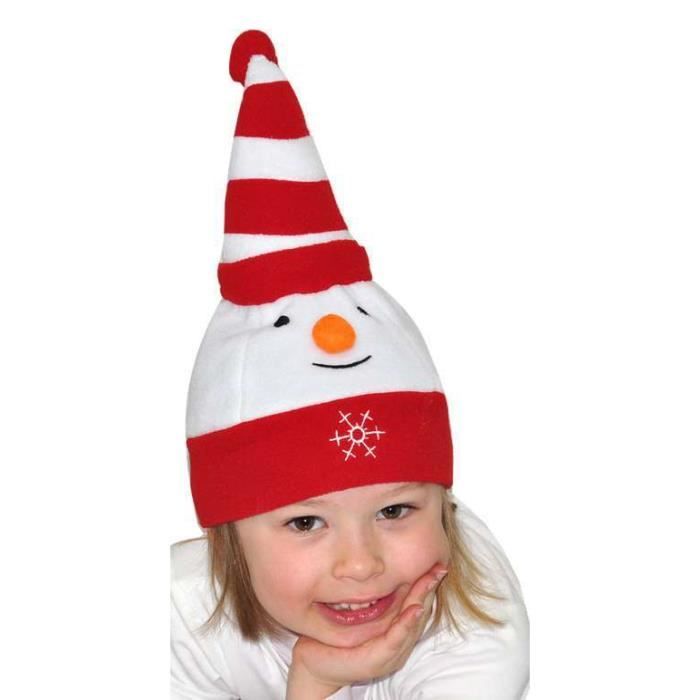 Bonnet Bebe En Polaire Bonhomme De Neige Cdiscount Jeux Jouets