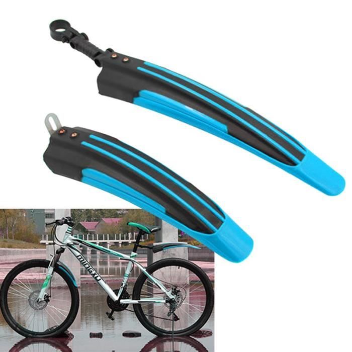 v/élo de trekking Tocawe Garde-boue de v/élo r/étractable Mudguard Set VTT avant et arri/ère Accessoires de protection anti-/éclaboussures Set pour VTT