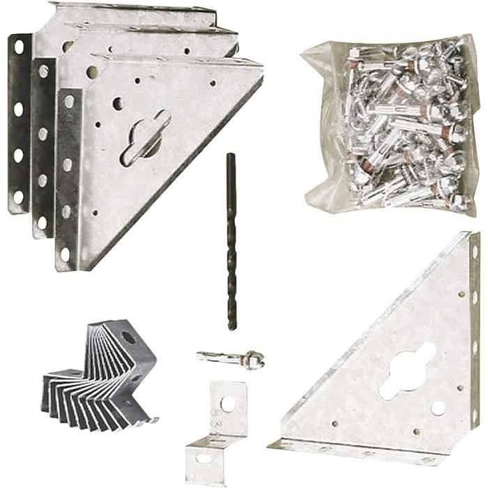 Chalet et Jardin AK100 Kit d'Ancrage sur Béton pour Abri de Jardin en — free download