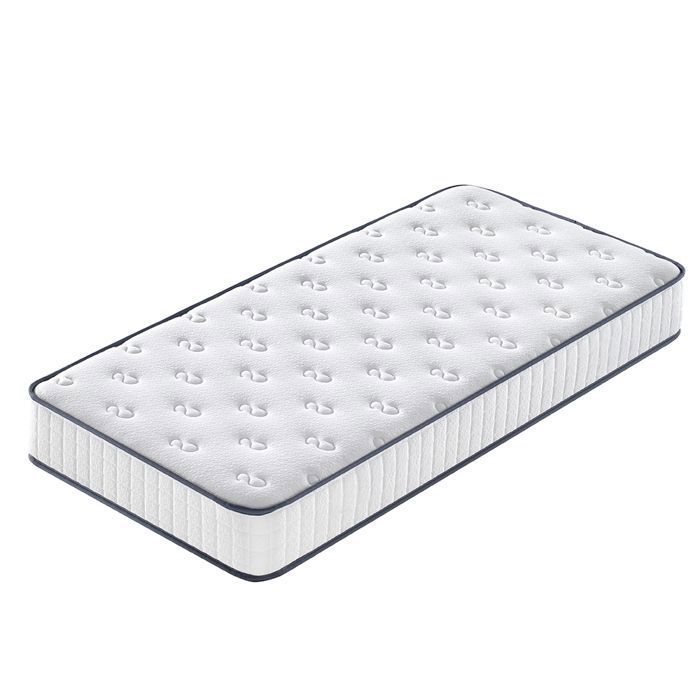 Matelas 90x200cm mousse à mémoire épaisseur 22cm parfaitement soutenu avec une grande élasticité et ultra-respirant