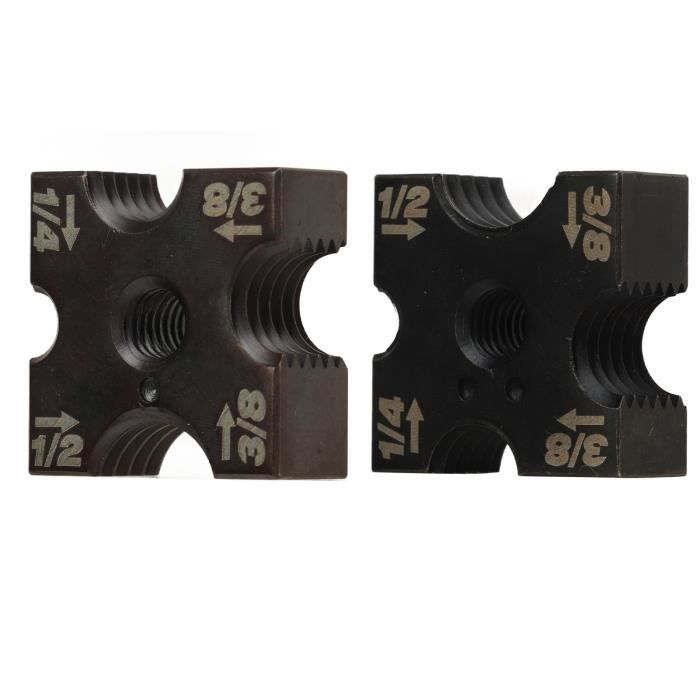 Jeu De Filières Et Tarauds BSCY 26 TPI - 7 Tailles De 1/4 à 3/4 Pouce, Marque LE TOOLS, Fabriqué En Inde