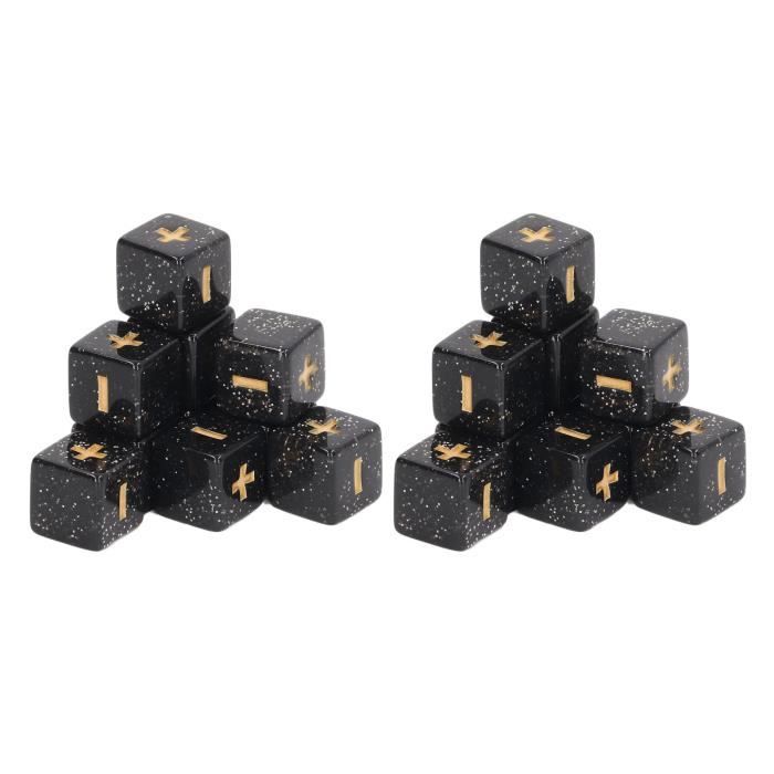 Jeu de dés vierges 16mm - ATYHAO - Pour l'enseignement des