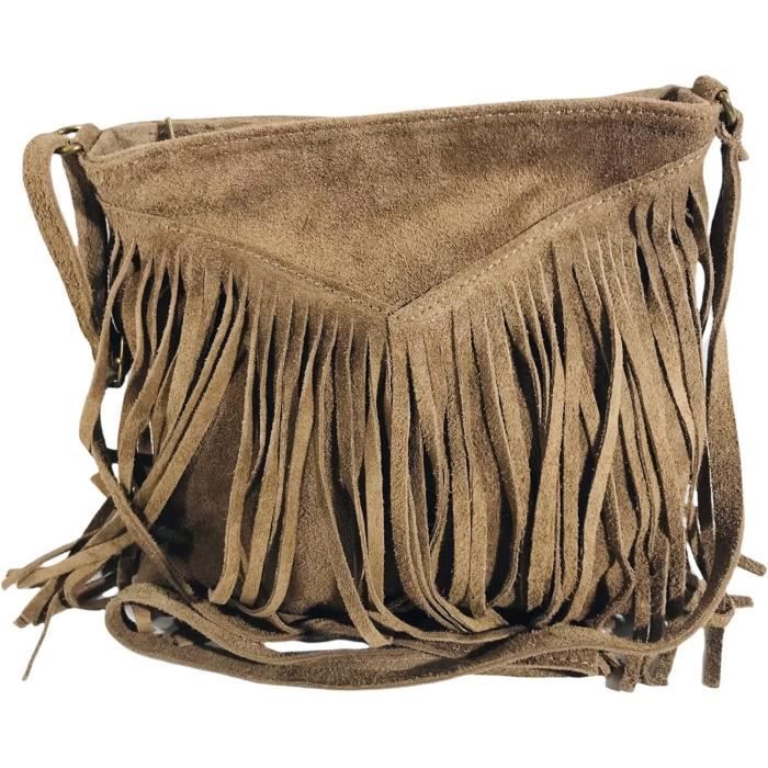Sac Hobo Banana Republic En Cuir Verni Et Daim Véritable - Petit Modèle élégant Et Pratique