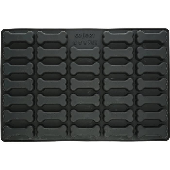 3 Tapis De Cuisson En Silicone Pour Biscuits Pour Chien - 130 Grilles Moule à Friandises Avec Raclette Et Spatule