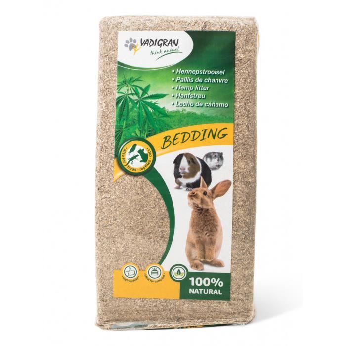 Paillis De Chanvre ALMICANNA 10L Bio - Pour Culture Cannabis Living Soil, Protection Sol Et Lumière