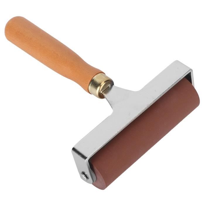 Brayer De Gravure HEEPDD 3,5 Cm - Rouleau En Caoutchouc Pour Encre, Impression, Outils De Loisirs Créatifs