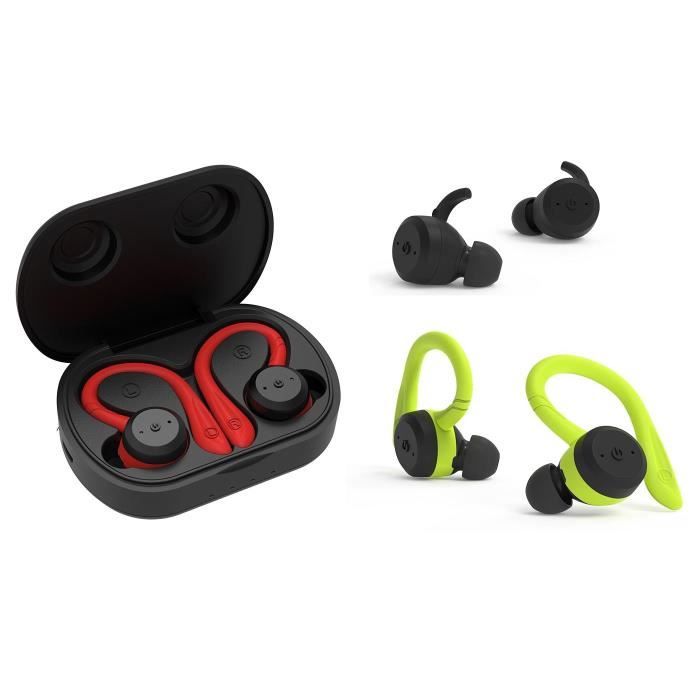 Universal - Bouchons d'oreilles sans fil à réduction de bruit actif  hybride, et écouteurs de détection intra-auriculaire, Bluetooth - Ecouteurs  intra-auriculaires - Rue du Commerce