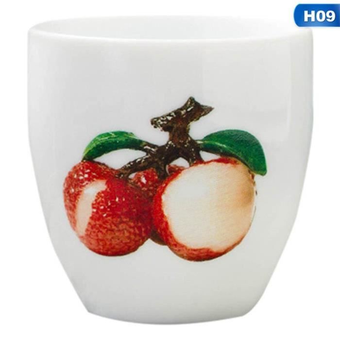 Service à Thé En Métal Tasses Thé Kungfu Porcelaine Blanche Suet Jade