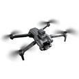 EKASN Drone 6K GPS FPV HD pliable deux caméras WiFi décollage automatique Évitement d'obstacles à 360° avec 3 batteries - Noir-1