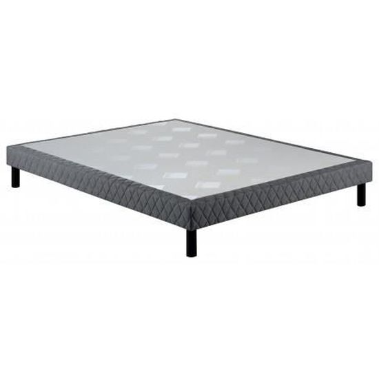 sommier tapissier epeda dominance 15 cm 140x200 blanc cdiscount maison