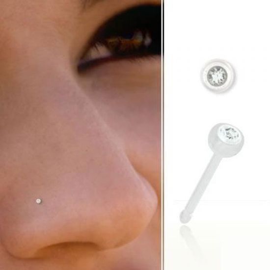 Inoki Retainer Pour Piercing Nez Avec Strass Achat
