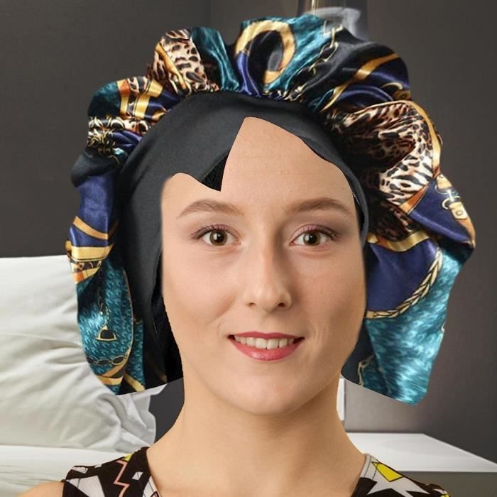 CUTeFiorino Bonnet En Satin Réglable - Chapeau De Pêcheur Homme/Femme - Double Couche, Taille Unique