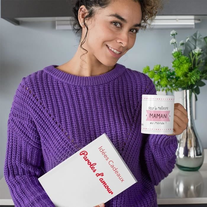 Cadeau Fete Des Meres Tasse Pour La Meilleure Maman Du Monde Cadeau ...