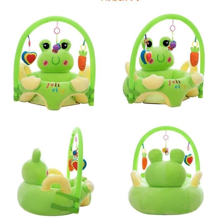 Siège De Soutien Bébé En Forme D'animal - 45x45x45 Cm - Rembourrage Doux, Lavable - 0 à 9 Ans