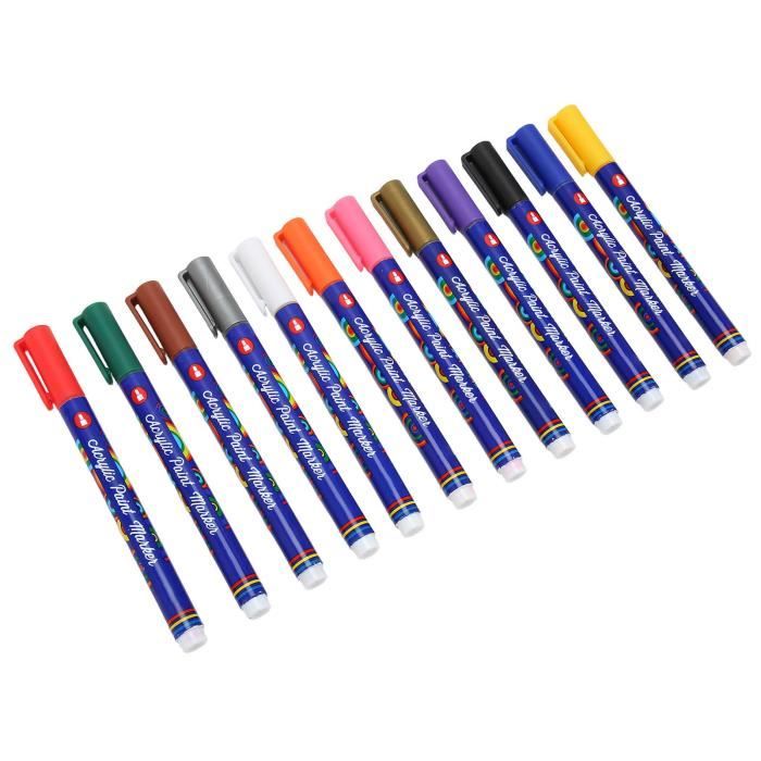 20 Pointes De Rechange 1 Mm Pour Marqueurs De Peinture – Embouts De Stylo Universels Pour Travaux Créatifs Et Artistiques