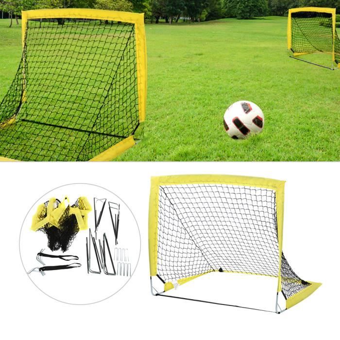 2 pcs de But de Foot Pour Enfants Portable Enfants Football