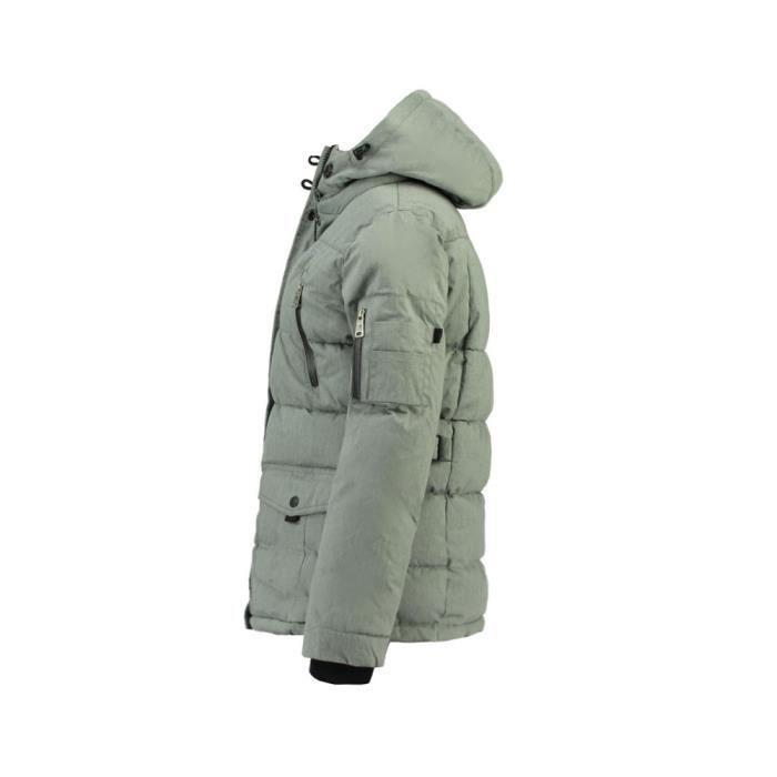 Doudoune Femme GEOGRAPHICAL NORWAY AMARILY Gris 100 Polyester Confortable et tendance
