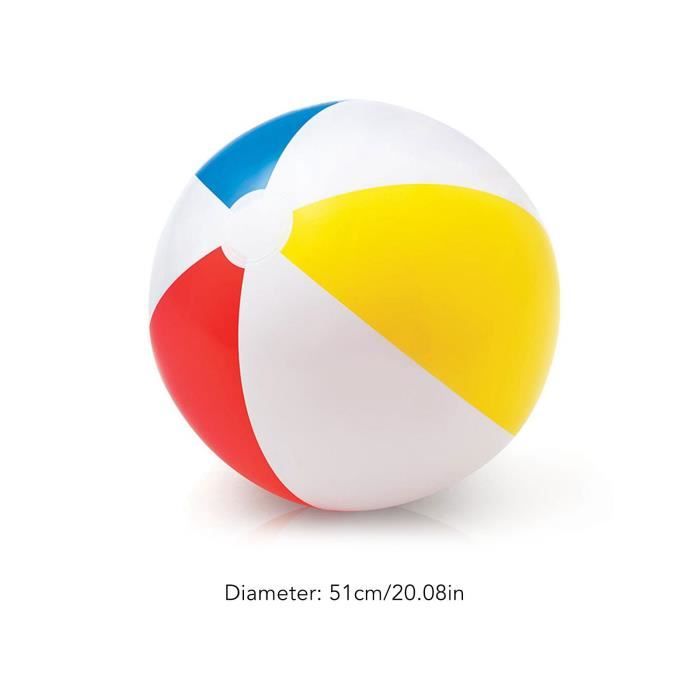 6 pièces Ballon de Plage Gonflable 32 cm,Coloré Ballon de Plage Gonflable, Ballon de Plage pour fêtes à la Piscine,Enfants et . - Jeux - Jouets