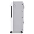 Refroidisseur d'air-Climatiseur mobile portables umidificateur cooling ventilateur mobile 80 W 12 L 496 m3 - h-2