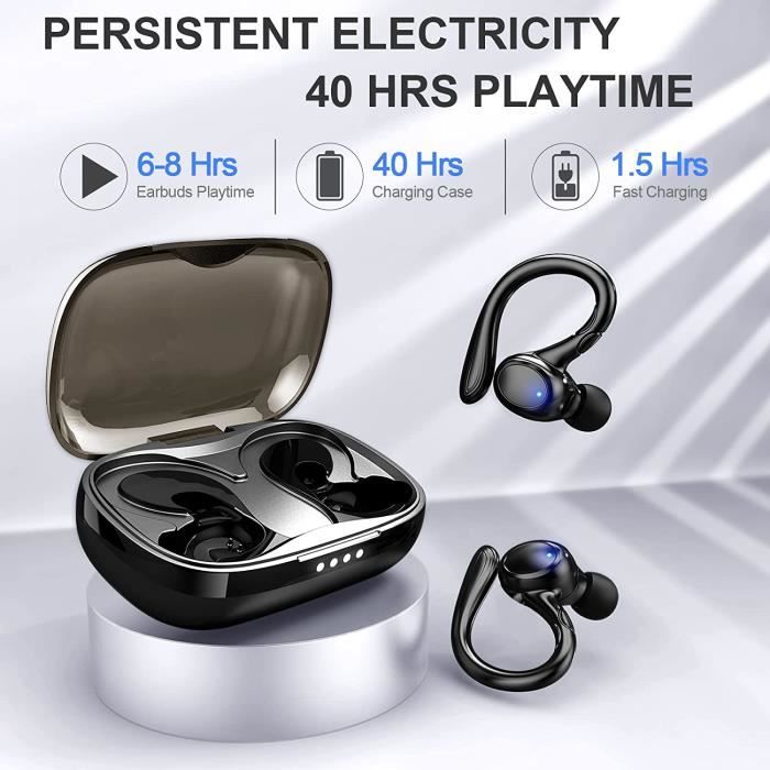 Écouteur Casque Sport Bluetooth avec Micro Sans-fil - HT780 - Vente