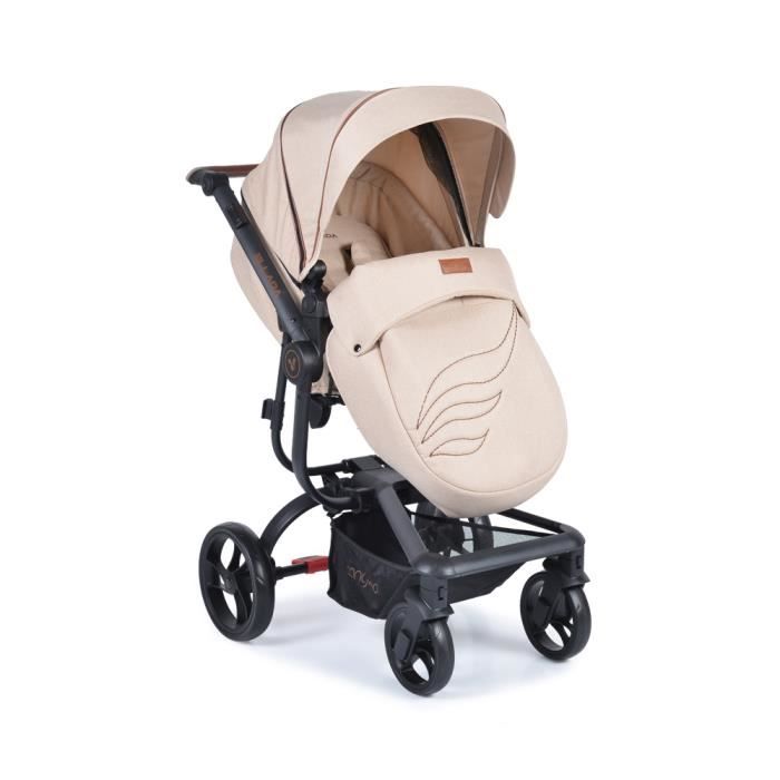 Poussette combin e Cangaroo Ellada 3 en 1 Beige Si ge auto