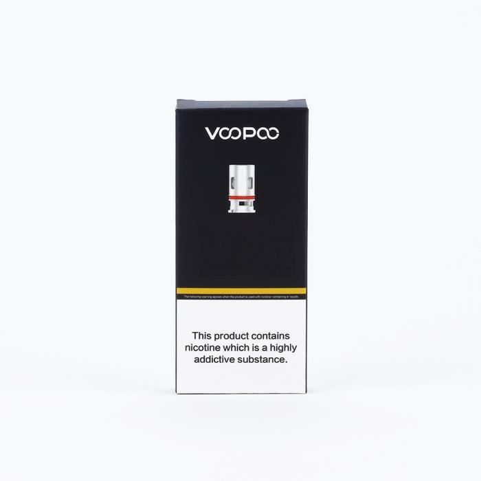 Remplacement Pods Voopoo Bobines Voopoo PNP VM1 0,3 Ohm - Lot De 5 -  Compatible Vinci, Vinci X, Vinci R - Sans Nicotine