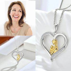 Collier Mère Enfant En Acier Inoxydable - Avec Boîte Cadeau, Neuf Avec étiquettes