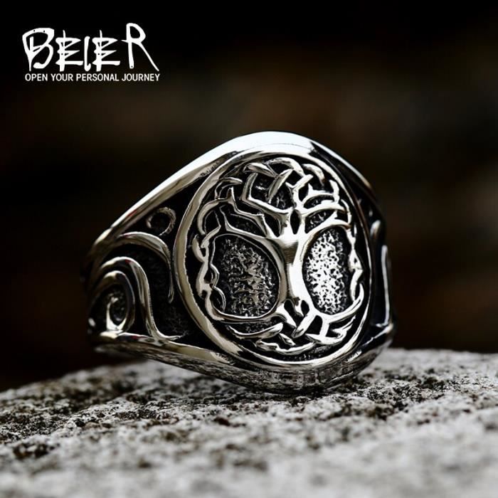 Bague arbre de vie homme sales