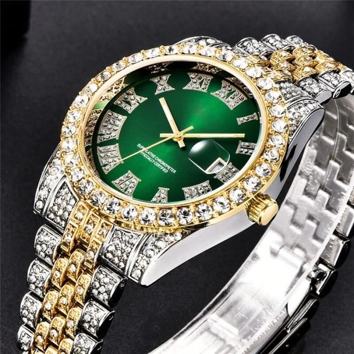 Montre bling bling discount homme