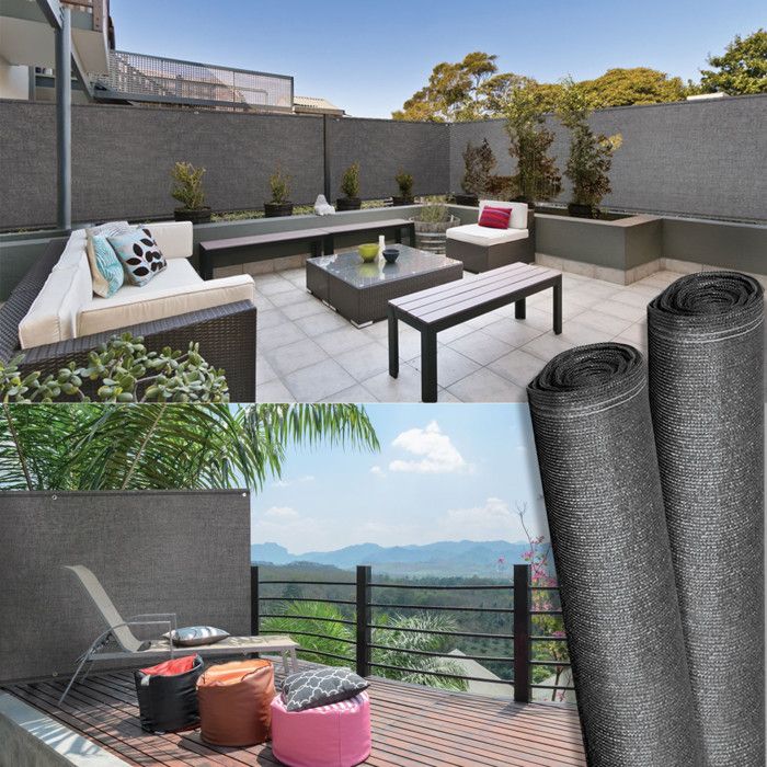 Brise-Vue Occultant Imprimé Feuillage Ultra-Réaliste 1,8 M X 10 M – 160 G/m² – Haie Naturelle Instantanée !