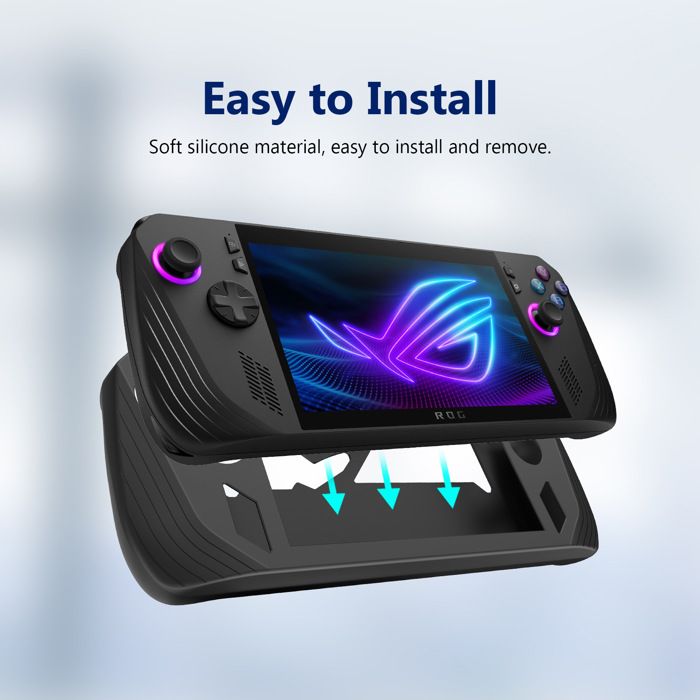 INF Étui de protection pour console de jeu portable ASUS ROG Ally X Le noir - Informatique