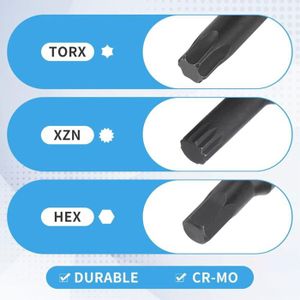 Douille 17mm 1/2 Pouce – CR-V Acier, 6 Points Métriques, Thermiquement Traitée