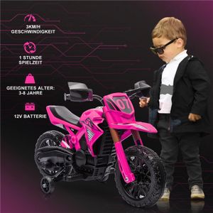 HOMCOM Voiture électrique 4x4 Pour Enfants De 3 à 8 Ans 12 V Mercedes Benz Unimog 2 Moteurs Avec Telecommande Roues Suspendues Klaxons Lumieres Musique Blanc