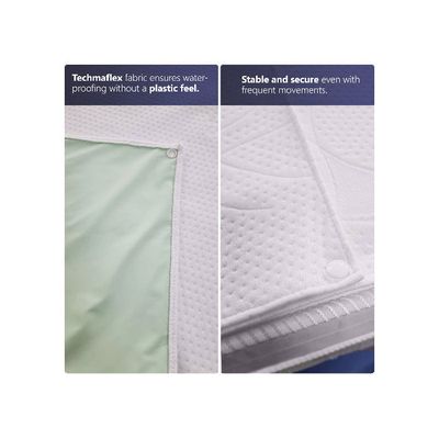 Housse De Matelas VitaliSpa Topper 140x200 Cm Blanc (matelassé, Neuf Avec étiquettes)