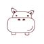 Tampon En Bois Hippopotame Graine Creative Couleur Achat Vente Graine Semence Tampon En Bois Hippopotame Cdiscount