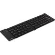 Novodio Travel Keyboard - Clavier AZERTY Bluetooth pliable iOS, Android, Mac, PC-0
