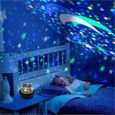 WF20482-Projecteur Lumiere Bebe,3 Modèles 5 Films Rotatif Lampe Veilleuse Pour Fille Enfant Chambre Ciel Nuit étoilée Plafond Deco-0