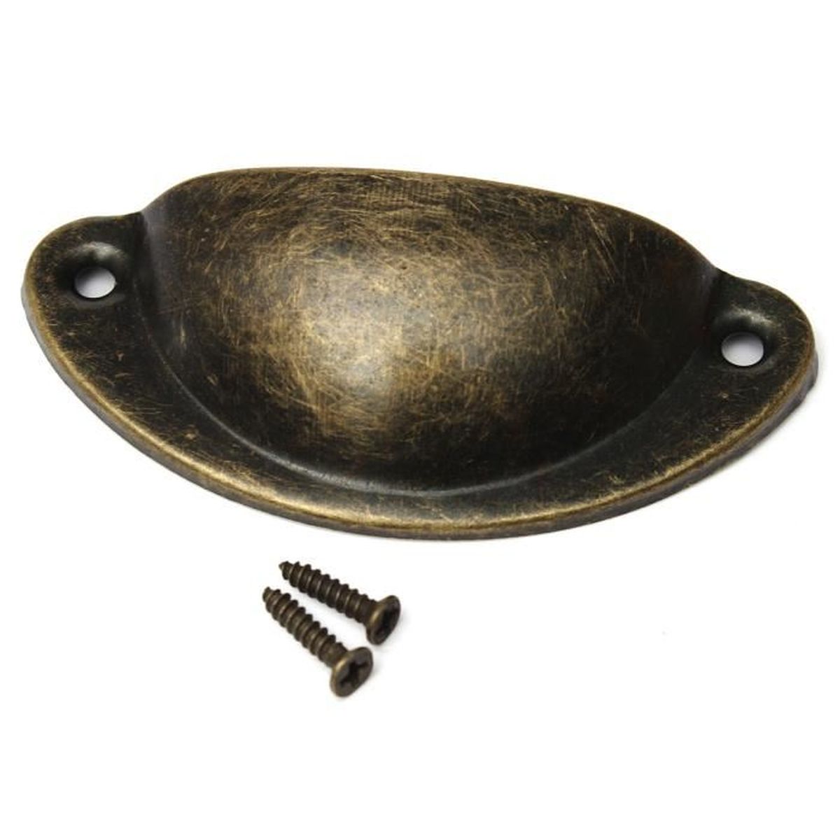 Bouton Porte Poignée Meuble Coquille Armoire Cabinet Cuisine Rétro Cuivre fonce Bouton Porte Poignée Meuble Coquille Armoire Cabinet Cuisine Rétro Cuivre fonce