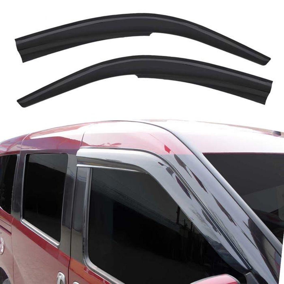 Déflecteurs De Vent WALSER Pour Citroën C5 Aircross (à Partir De 11/2018) - 2 Pièces, Protection Pluie/vent, Montage Facile, Résistants Aux UV - 6