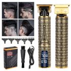 HIBA 5 Pcs Tondeuse Barbe Electriques Professionnelle,Tondeuse à Cheveux avec 5 tête Sans fil Écran à LCD, Rechargeable