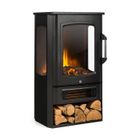 Cheminée électrique murale - Klarstein Bormio Panorama - 2000/1000 W - effet flamme LED - noir